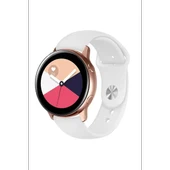 Newface Watch 22mm Klasik Kordon - Beyaz thumbnail 3