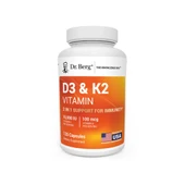 DR.BERG D3 & K2 Vitamin 120 KAPSÜL thumbnail 1