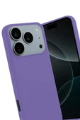 Newface Apple iPhone 17 Pro Max First Silikon - Lila thumbnail 3