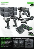 VOLTZ VZ20-4KIT AKÜLÜ DÖRTLÜ SET 5 AH thumbnail 1