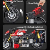 Streetfighter Motor Modeli Yapım Seti – 981 Parça thumbnail 5