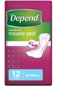 DEPEND MESANE PEDİ KADIN NORMAL 12 Lİ 8 PAKET thumbnail 2