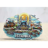 Ahşap İstanbul Temalı Magnet thumbnail 1
