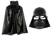 Çocuk Boy Darth Vader Maskesi ve Pelerin Seti thumbnail 1