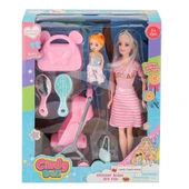 02426 Anlily Pusetli Bebek -Oyuncak thumbnail 2
