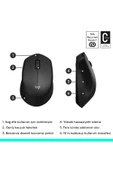 (OUTLET) Logitech M280 Konforlu Kablosuz Optik Mouse, Siyah 910-004287 thumbnail 7