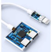 Wiwu LT01 Plus Lightning Ses Adaptörü thumbnail 4