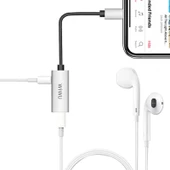 Wiwu LT02 Plus Lightning Ses Adaptörü thumbnail 3