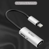 Wiwu LT02 Plus Lightning Ses Adaptörü thumbnail 2