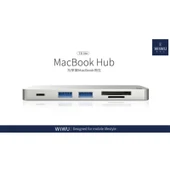 WIWU Hub T8 Lite USB Type-C Gri thumbnail 9