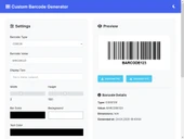 Custom Barcode Generator thumbnail 1
