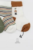 Bistyle 3'Lü Penye Soket Çorap 10109 Nil thumbnail 3