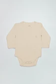 Bistyle Natural Basic Style Uzun Kol Body 17104 Bej thumbnail 1