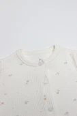 Bistyle Bloom White Tulum 15113 Ekru Gül Kurusu thumbnail 2