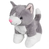 Kedi Peluş Gri 36 cm thumbnail 2