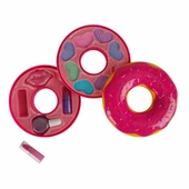 Donut Şekilli 2 Katlı Makyaj Güzellik Seti thumbnail 2