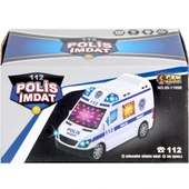 112 Polis İmdat 3D Işıklı Sesli Polis Aracı thumbnail 4