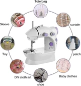 Mini Ev Dikiş Makinesi Pedallı Sewing Machine thumbnail 4