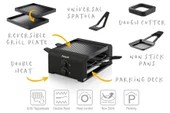 Stöckli Raclette PizzaGrill 4 Siyah thumbnail 3
