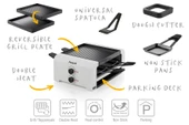 Stöckli Raclette PizzaGrill 4 Beyaz thumbnail 3