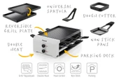 Stöckli Raclette PizzaGrill 6 Beyaz thumbnail 3