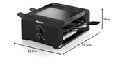 Stöckli Raclette PizzaGrill 4 Siyah thumbnail 8