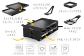Stöckli Raclette PizzaGrill 6 Siyah thumbnail 3