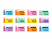PENSAN PASTEL RENKLİ SİLGİ 12 ADET thumbnail 1