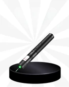 Yüksek Güçlü Yeşil Lazer Pointer 5000mW Şarjlı thumbnail 1