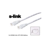S-LINK SL-CAT606 CAT6 Patch 60CM Kablo (Gri)(1923) thumbnail 2