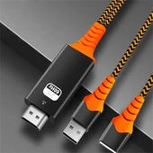 Ally Phone Usb HDTV Cable Lightning Type C hdmi kablosu-(5775) thumbnail 5