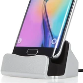 Android Micro Usb Şarj 2in1 Standlı Usb Dock-(5775) thumbnail 2