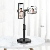 ALLY Masaüstü Çift Telefon Tutucu Stand thumbnail 2