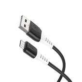 HOCO X82 Micro USB to USB 2.4A Silikon Data ve Şarj Kablosu-(5775) thumbnail 1