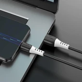 HOCO X82 Micro USB to USB 2.4A Silikon Data ve Şarj Kablosu-(5775) thumbnail 3