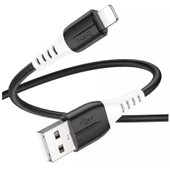 HOCO X82 iPhone Lightning to USB 2.4A Silikon Data ve Şarj Kablosu-(5775) thumbnail 1