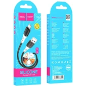 HOCO X82 Micro USB to USB 2.4A Silikon Data ve Şarj Kablosu-(5775) thumbnail 6