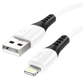 HOCO X82 iPhone Lightning to USB 2.4A Silikon Data ve Şarj Kablosu-(5775) thumbnail 2
