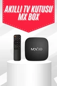 Mx Box Android Tv Media Sound 4k Ultra Hd Görüntü Kaliteli thumbnail 1