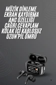 Yeni Nesil Pro Ekranlı Bluetooth Kulaklık 5.0 Bluetooth thumbnail 2