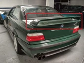 Bmw E36 Çift Kat Spoiler Gt Spoyler - Boyasız thumbnail 1