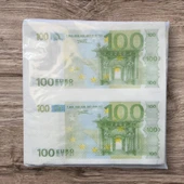 100 Euro Şekilli Kağıt Peçete thumbnail 2