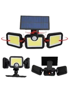 Solar LED Projektör Sensörlü Dış Mekan Güvenlik Lambası thumbnail 4