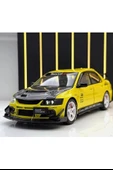 Hobbiez World Mitsubishi Lancer Evolution Sarı 1/24 Model Araba thumbnail 2