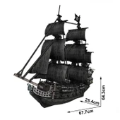 The Queen Anne'S Revenge 3D Puzzle thumbnail 2