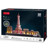 3D Puzzle 115 Parça LED Işıklı thumbnail 2