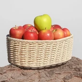 Oval Rattan Sepet 32*22*10 cm thumbnail 2
