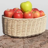 Oval Rattan Sepet 32*22*10 cm thumbnail 1
