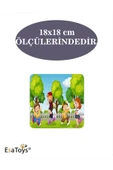 EsaKids Ahşap Çocuk Puzzle 9 Parça 20 x 30 thumbnail 3
