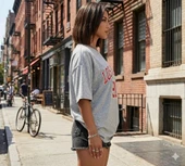 Baskılı Unisex Kesim Tshirt thumbnail 2